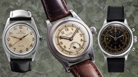 rolex ww2 watches